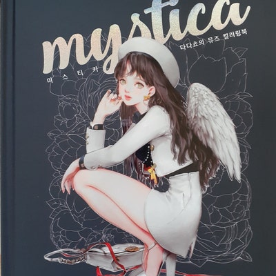Livre De Coloriage Mystica - Dadachyo - Édition Coréenne 2021 - Art & Culture