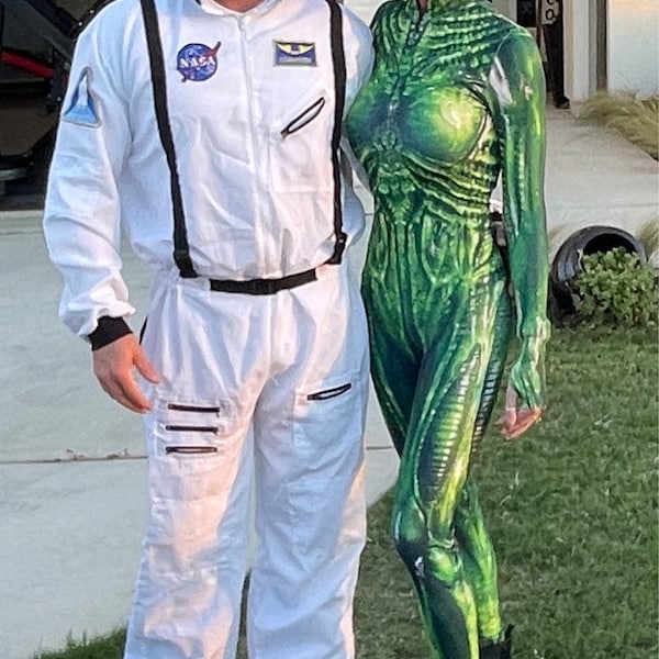 Festival Costume for Women, Alien Costume Women, Futuristic Unique ...