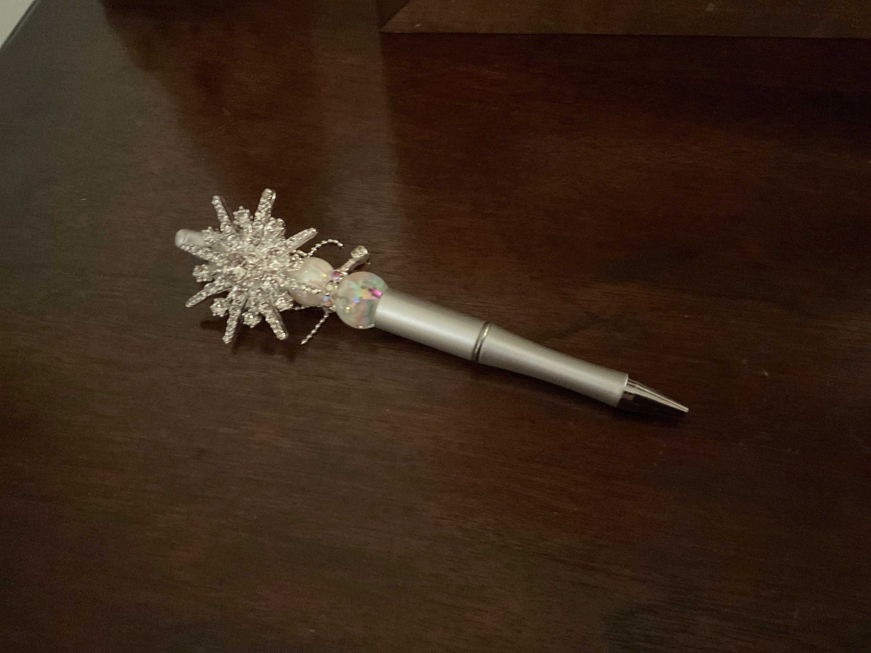 Mickey and Minnie Pens - Handmade Beadable Pens