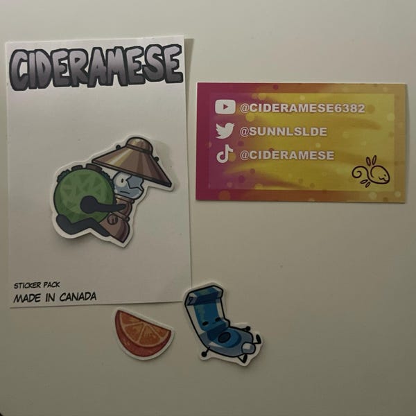 HFJONE Airy Enamel Pin, Acrylic Keychain, and Holographic Vinyl Sticker ...