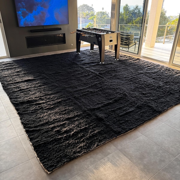 70% OFF Modern Handwoven Wool Rug With Minimalist Pattern, Neutral Area ...