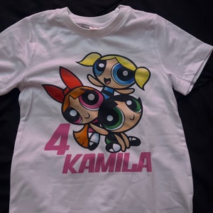 Remeras Personalizadas Camisas De Las Chicas Superpoderosas Para