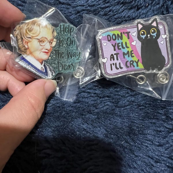 At Your Cervix Badge Reel Retractable, OB GYN Gynecology Badge Reel ...