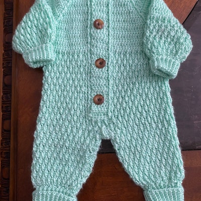 CROCHETING PATTERN PDF Crew Neck Jumpsuit Baby Crochet, Raglan Sleeve ...