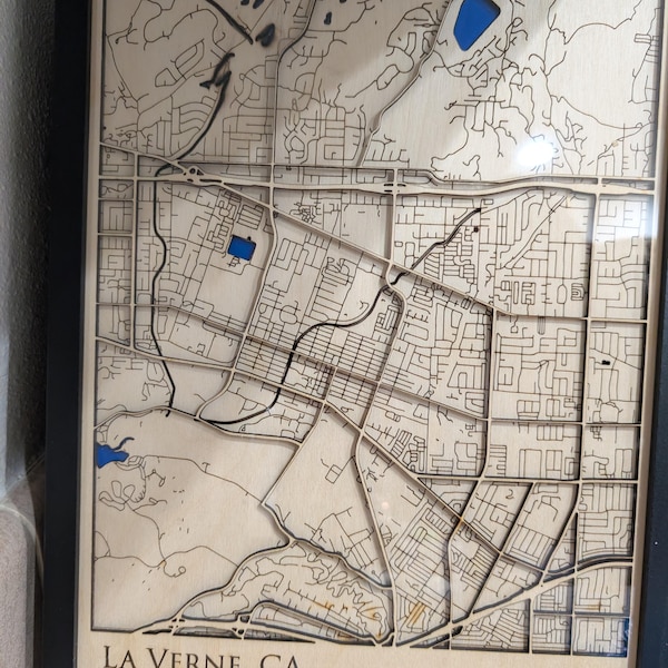 Where We Met Map - Personalized Wood Map - Couples Gift - Custom ...