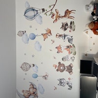 Little Deco Wandtattoo Waldtiere Set – Selbstklebende Wanddekoration Für Kinderzimmer, Hase & Fuchs