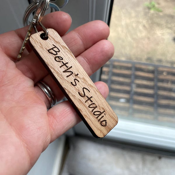 Encouraging Bible Verse Key Rings - Bible Verse Keyfob Gift - Maple ...