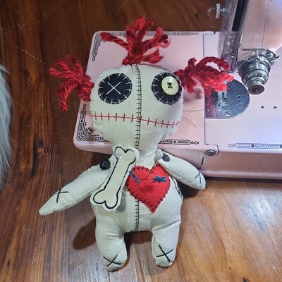 ITH Voodoo Doll Stuffie / in the Hoop Double-sided Zombie Doll - Etsy