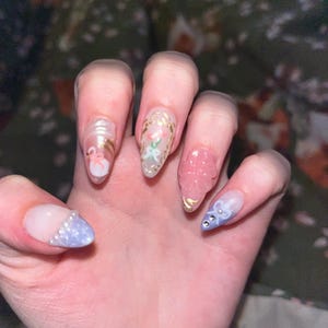 Flower Knows Swan Ballet Inspired Nail Set - Etsy