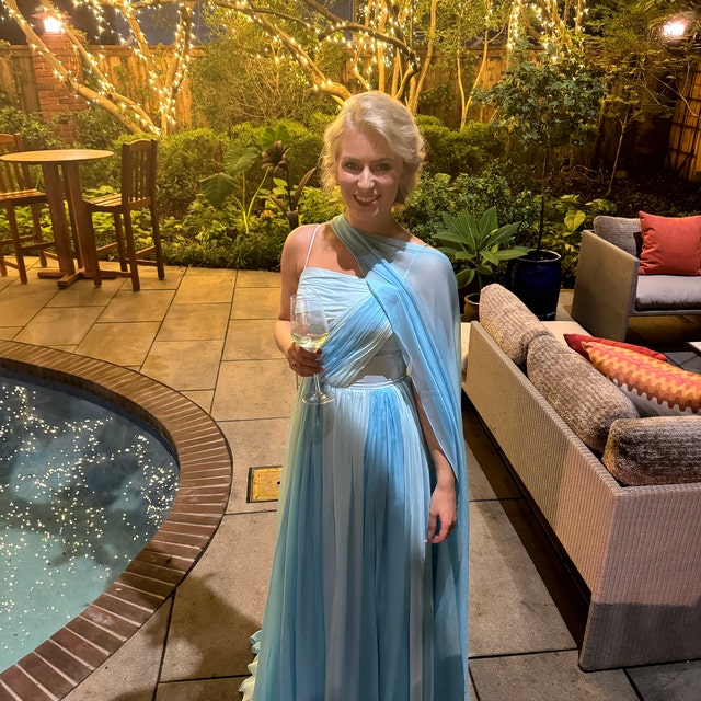 Ivanka Trump Blue Dress Grace Kelly to Catch a Thief Costume - Etsy Canada
