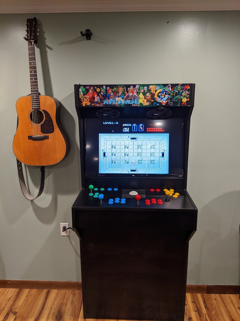 Arcade setup shared by Col Marcus Riley