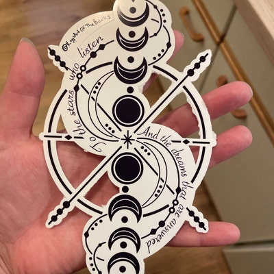 Extra Large Feyre Back Tattoo Sticker officially Licensed - Etsy