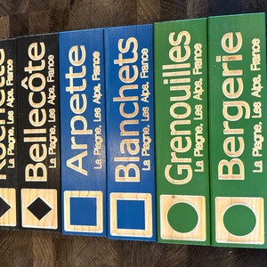 CUSTOM Wooden Trail Sign 4x18 - Etsy