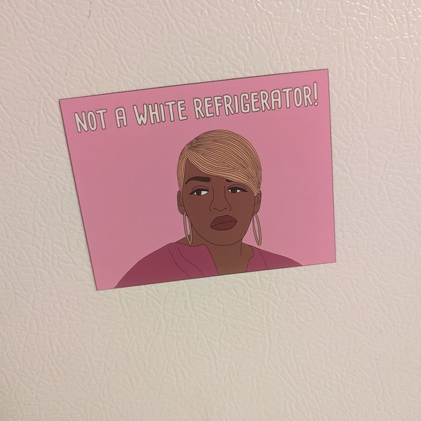 Nene Leakes White Refrigerator RHOA Magent - Etsy