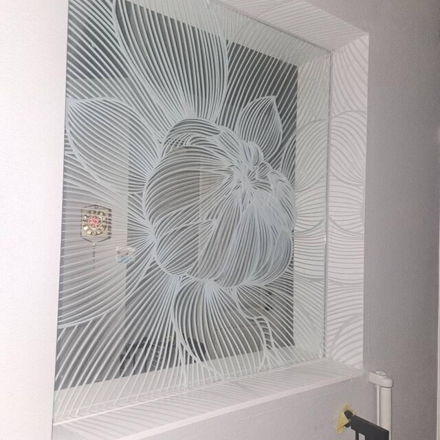 Pellicola Decorativa Per Finestre Cielo E Mare, 80x120 Cm, Antivista, Senza Colla, Protezione UV