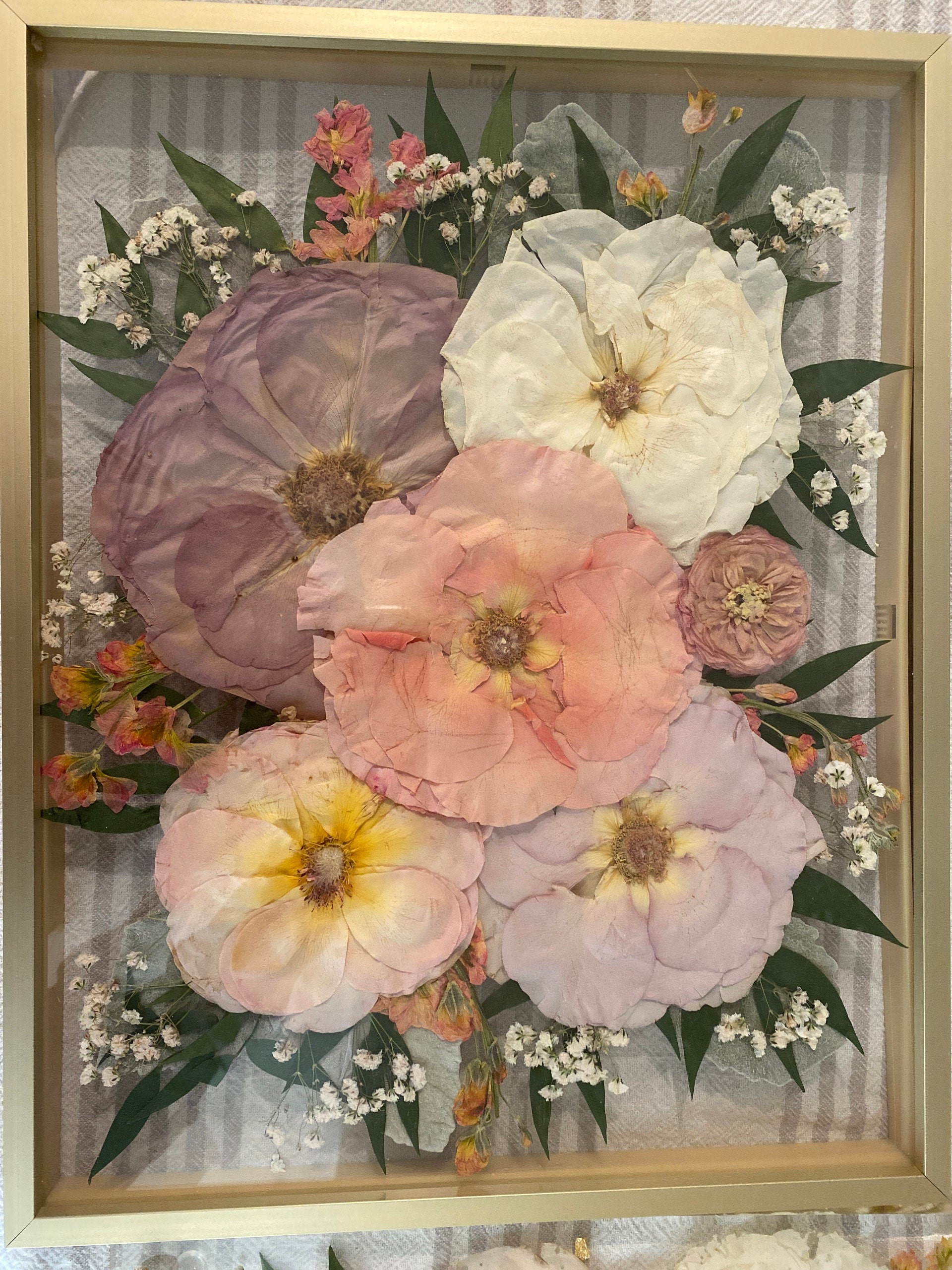 Preserved flowers from Jodi's etsy review