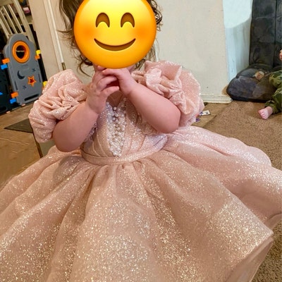 Magnolia Baby Girls Pink XOXO Valentine Sweets Ruffle Flutters Dress main image 1