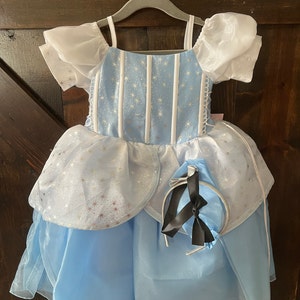 Cinderella Dress 4 Piece Set With Detachable Ribbon Pin - Etsy