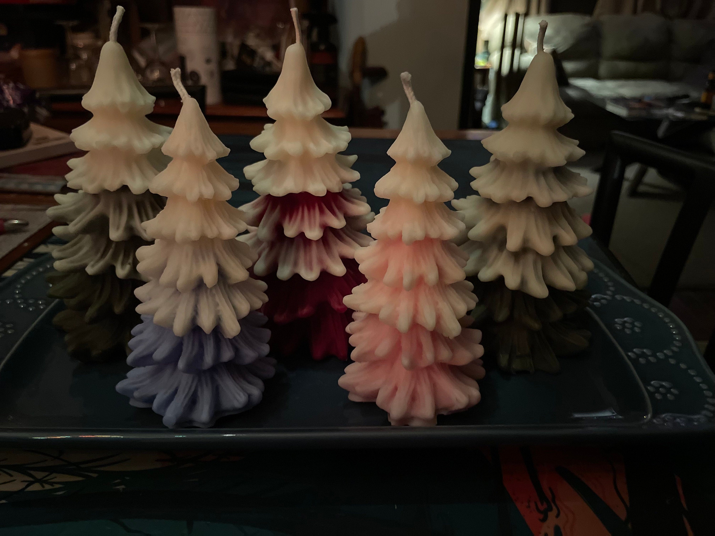 Large Size- Cute Christmas Tree Candle| Christmas Candle| Christmas Home Decor| Christmas Gift| Unique Christmas Gift| Holiday Decor|