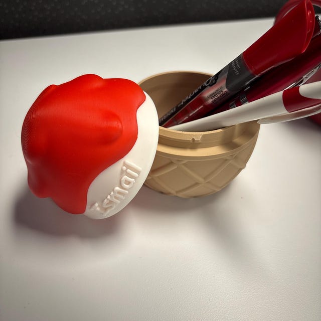 Générique Highland Cow Ice Pint Holder,Cute Animal Penguin Ice Cream