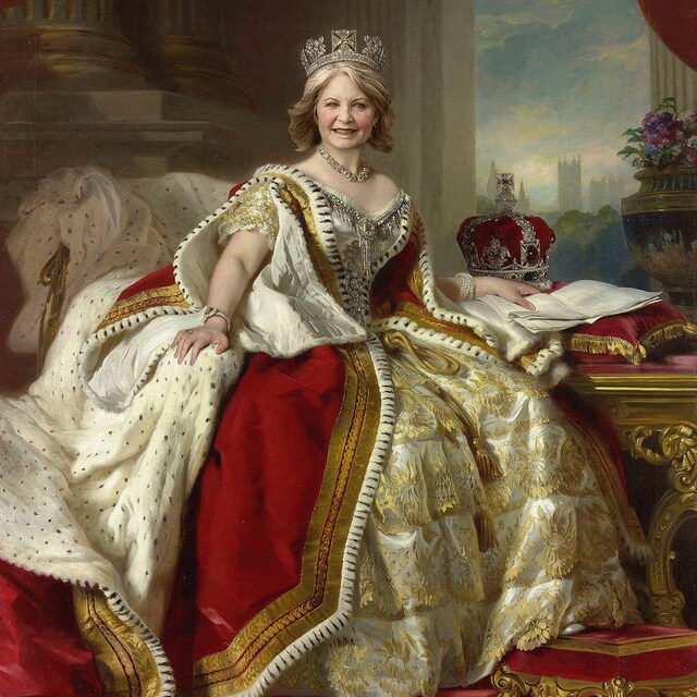 カスタム歴史肖像画：ルネッサンス風の威厳あるスタイル（デジタル