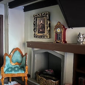 Miniature Vintage Primitive Design Sign White Rabbit Inn 1/24, 1/12 or ...