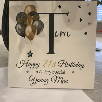 Personalised Son, Son Birthday Card, Special Son, Happy Birthday, Age