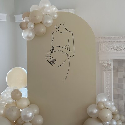 "Your Seat Awaits" Wedding Seating Chart Decal - 18x3 Inch Vinyl Mirror Decal For Wedding & Party Decor, DIY - View #3