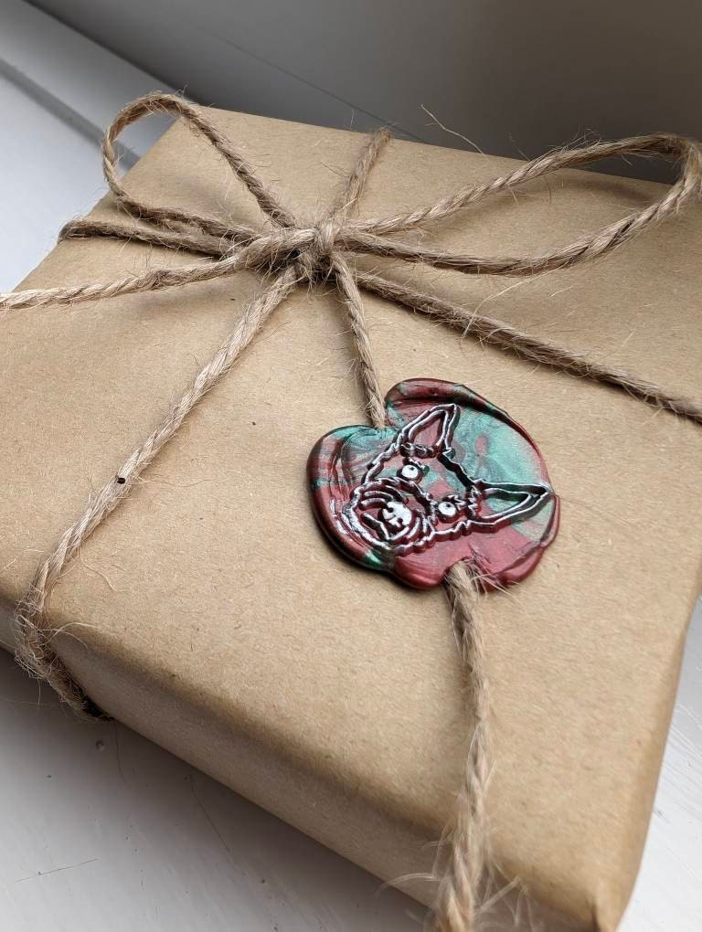 Custom Pet Portrait Wax Seal Stamp - Personalized Wax Seal for Dog Lovers - Unique Pet Photo Stamp Gift