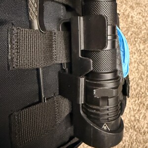 Nitecore Rigid Flashlight Holster NTH20 Custom Made Securing Clip