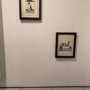 Funny Bathroom Wall Art Quirky Bathroom Signs Ladies and - Etsy