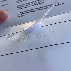 Acheteur Etsy a ajouté une photo de son achat