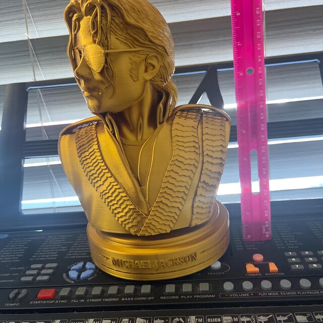 Michael Jackson's Iconic 3D Printed Statue - Etsy