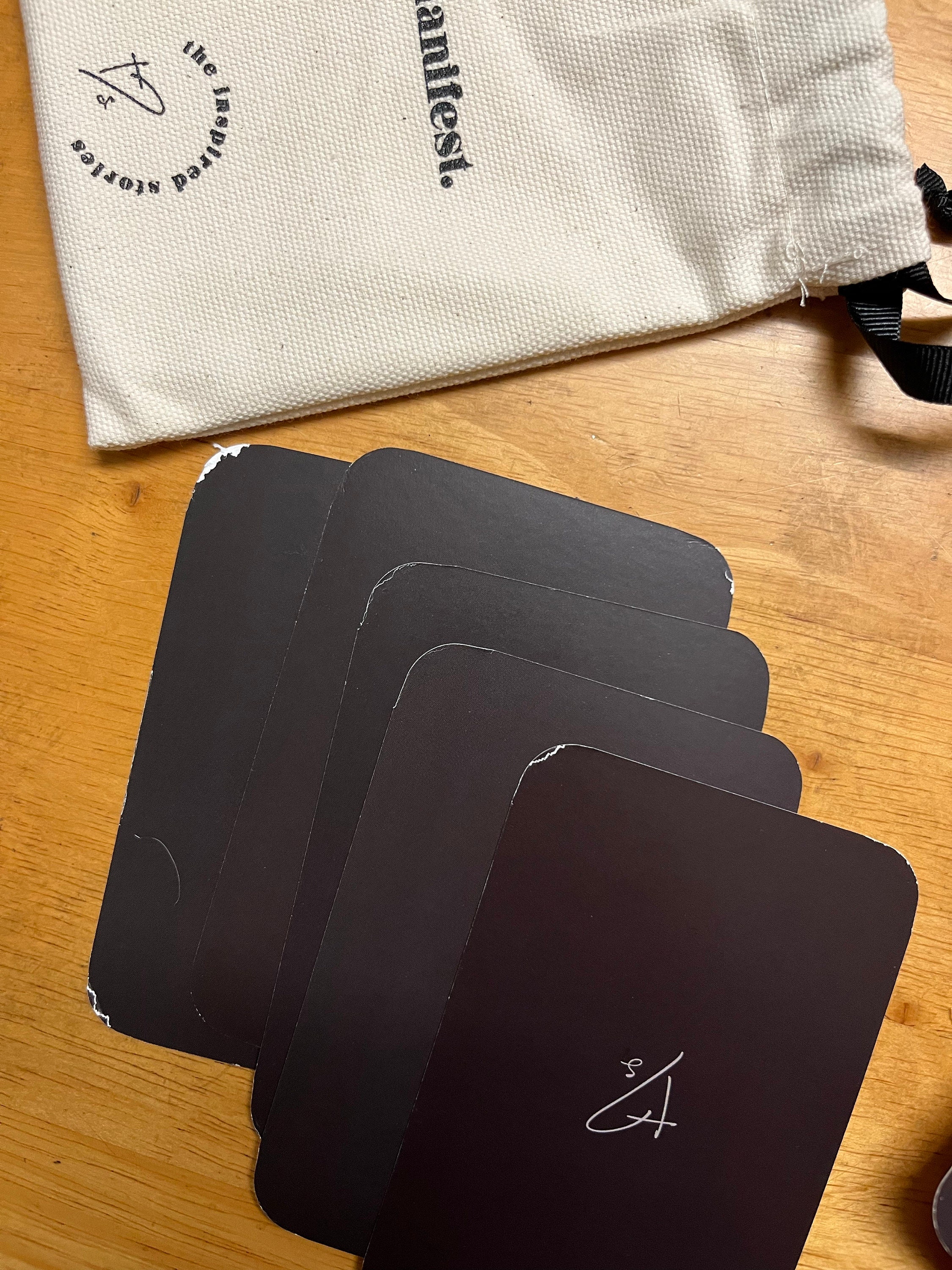 MANIFEST/affirmation card set/positive affirmations/inspirational card set/gift