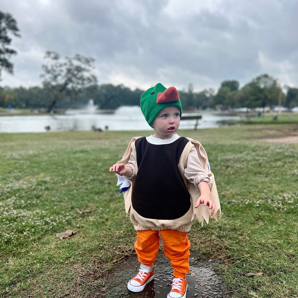 Mallard Duck Costume for Toddlers - Adorable Halloween Dress-up Outfit