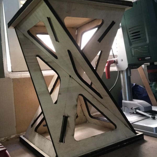 Plywood Step Stool Plans, Dxf Files, Vector, Cut, Cnc Router, DIY ...