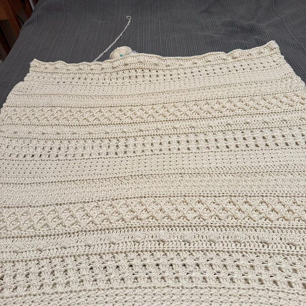 Easy Crochet Modern Blanket Pattern: Video Tutorial + Chart, 9 Sizes ...
