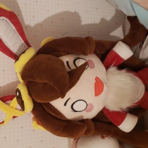 genshin impact amber baron bunny plush