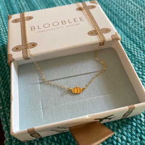 Customer photo, Pumpkin Necklace