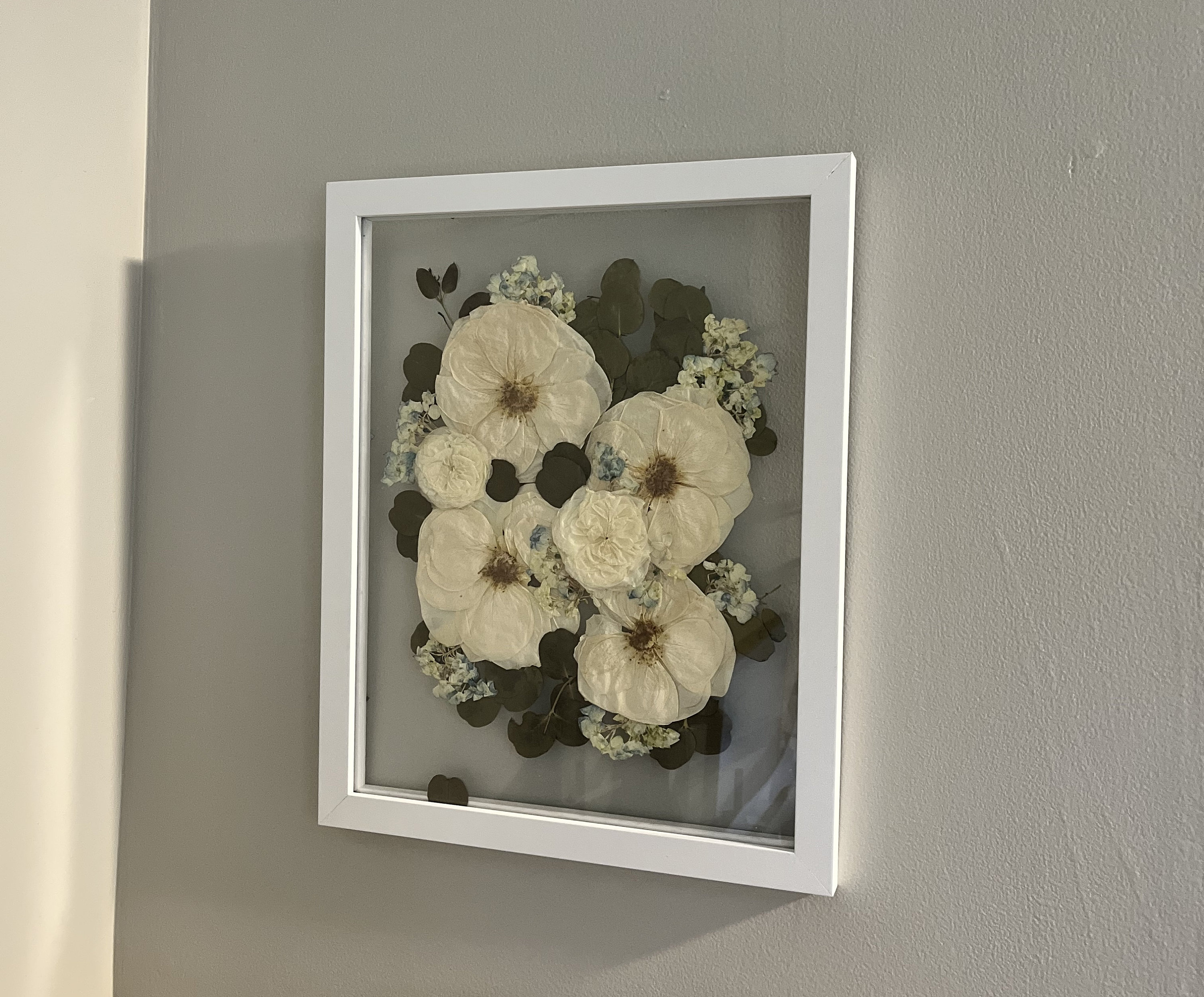 Preserved flowers from Karina's etsy review