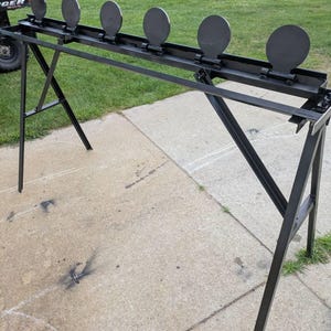 HMF Targets AR500 Steel Buffalo Bison Silhouette Gong Target - 24 X 12 X 1/2 Inch