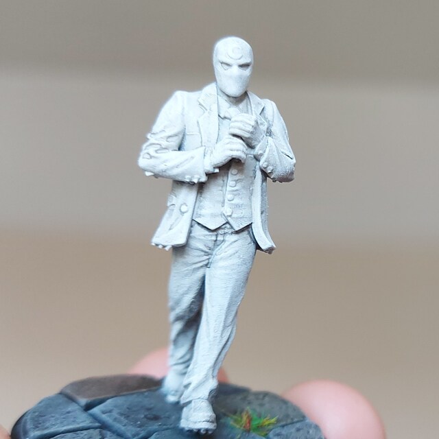 MOON KNIGHT 1.2.3 セット Moon Knight / Crescent Lunartic 40mm Miniature (sculpted by