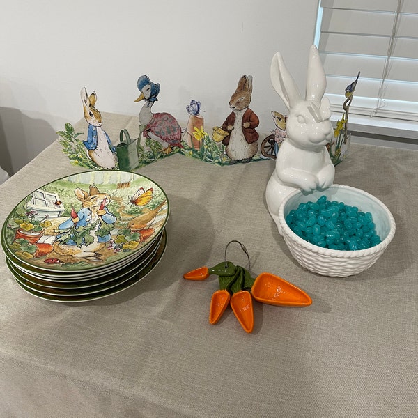 INSTANT DOWNLOAD - LARGE - Peter Rabbit Cut Out Table Stands - 10 ...