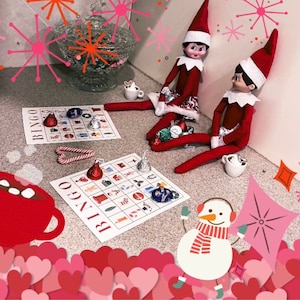 Elf Printable Bundle, Elf Printable Kit, 25 Days of Elf Ideas, Over 25 ...