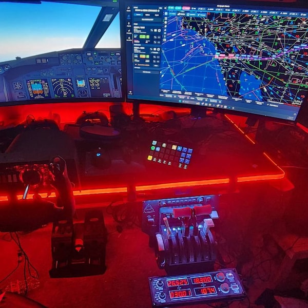 Panel LED Illumination for Logitech Saitek Switch, Autopilot and Radio ...
