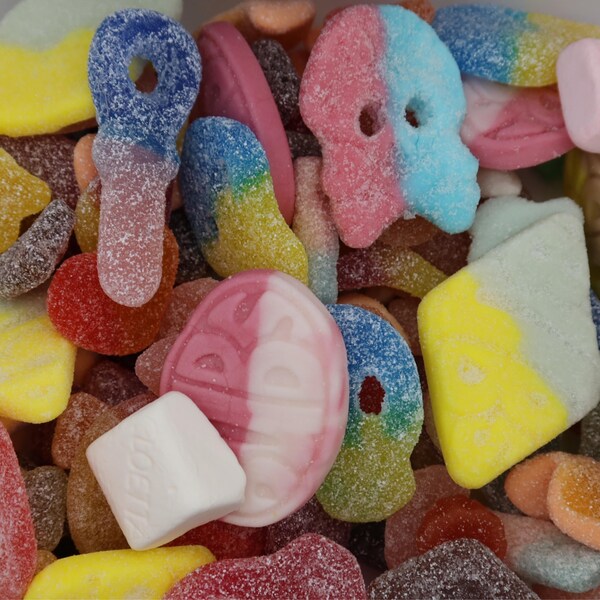 Sour Rambo Rainbow Bites Swedish Candy - Etsy