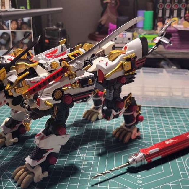 Zoids Generation-shield Liger Gusoku-gagare Kit-ガレージキット