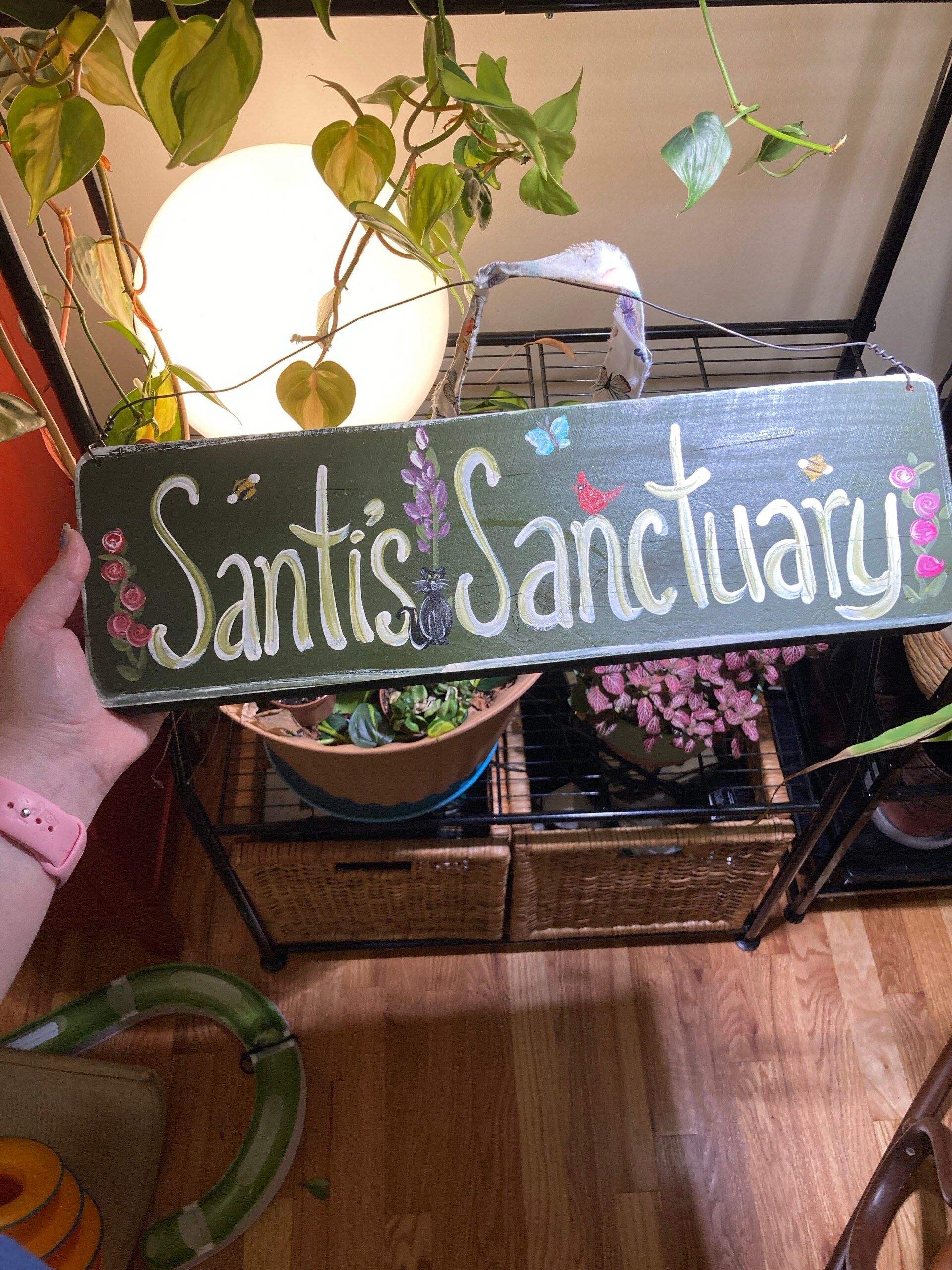 custom wood sign,garden sign personalized,wooden wall art,gardening gift for mom,outdoor sign,garden sign,birthday gift,personalized sign