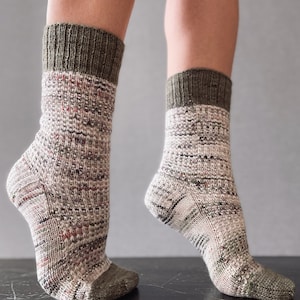 Stillwater Sock Knitting Pattern - Etsy