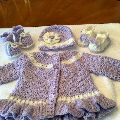 Crochet PATTERN Soft Wool Peplum Cardigan sizes Baby up to 8 Years ...